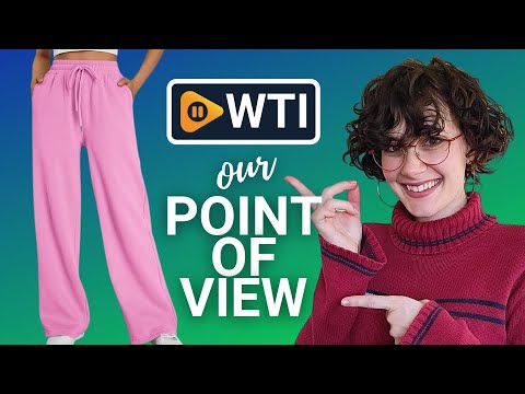 Trendy Queen Womens Wide Leg Sweatpants High Waisted Baggy Lounge Pants Drawstring Athletic Flared Joggers with Pockets Pink Large - WTI product video review