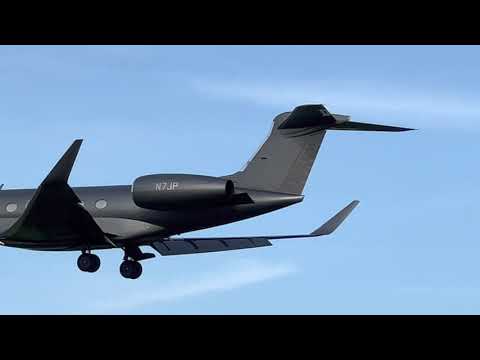 Secret Flight? N7JP Secret Flight? GULFSTREAM AEROSPACE CORP GVI (G650) RAF Northolt UK 2022-10-22