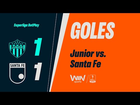 Junior vs. Santa Fe (goals) | Superliga BetPlay Dimayor 2026 | First Leg