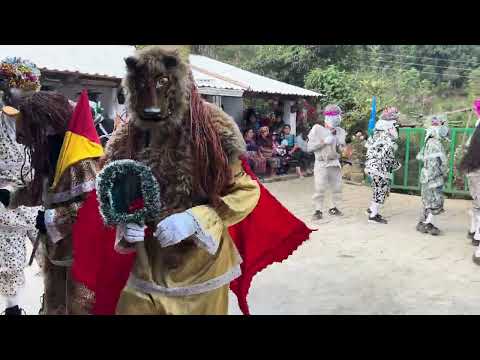 Baile de los animalitos en (San José Concul - Rabinal, B.V