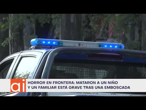 Mataron a un niño en Frontera, Santa Fe