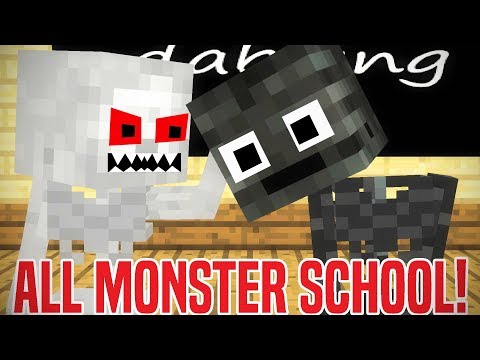 MONSTER SCHOOL: SEASON 1 ALL EPISODES - Minecraft Animation