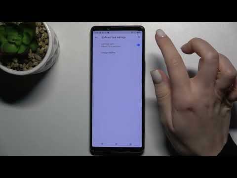 How to Disable PIN SIM in Sony Xperia 5 III - Remove PIN from SIM Card