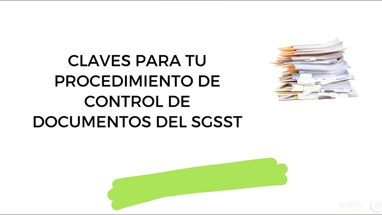 Procedimiento de control de documentos