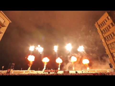 MAKALU FIREWORKS GASOLINE BOMBS 2018 at Knokke- Heist int. fireworks festival