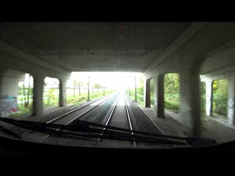 A train driver's view: Alkmaar - Arnhem CS, VIRM, 19-Nov-2019