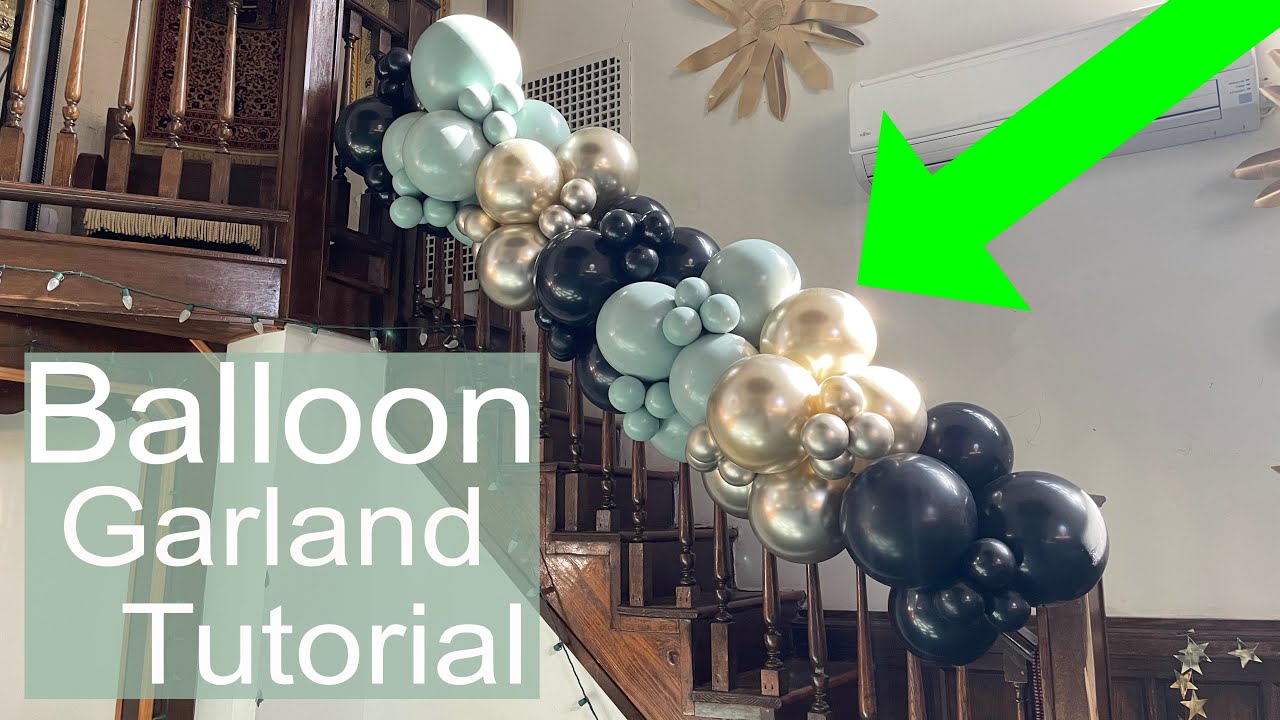 White Gold | Balloon Garland Tutorial | Ramadan Setup #3 | How to | DIY