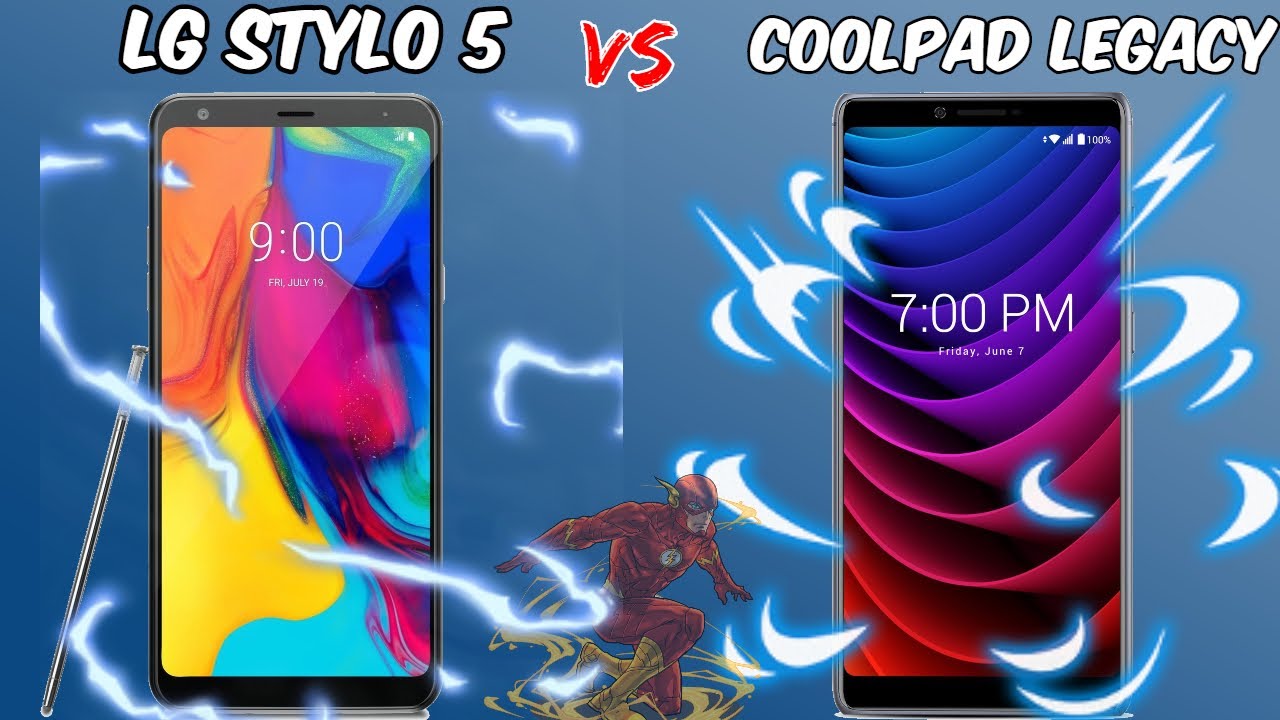 LG Stylo 5 Vs CoolPad Legacy Speed Test// $200 Vs. $100