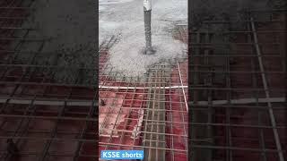 Check Out the Concrete Flow During Floor Pouring – Smooth and Continuous Placement #feed