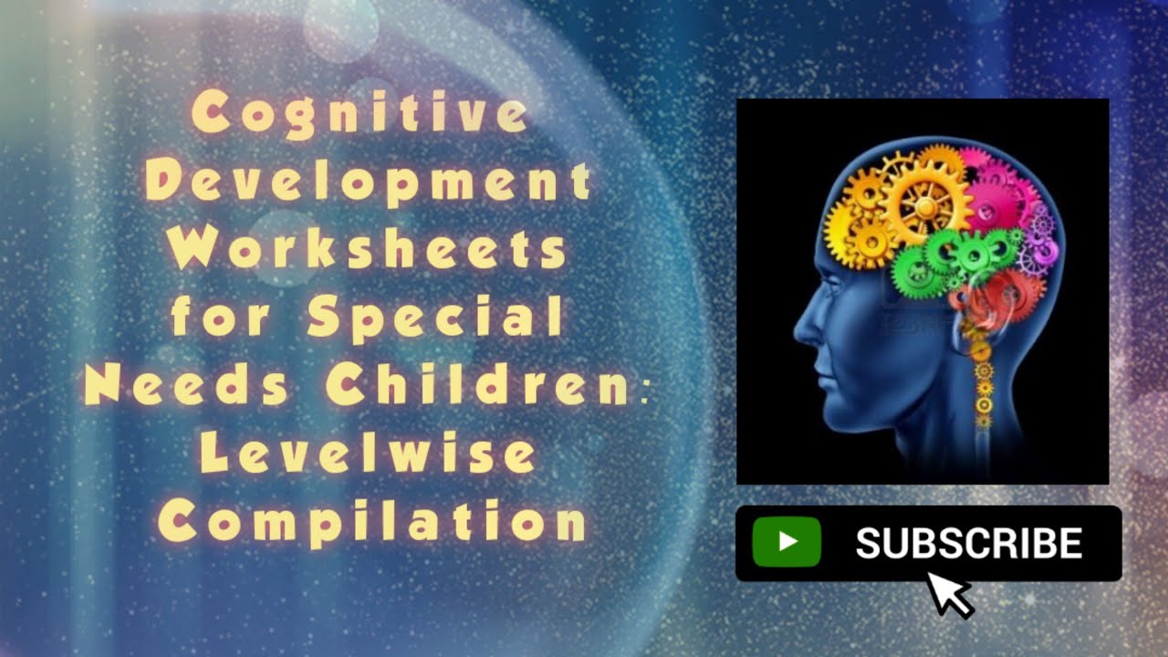 Worksheets for Cognitive Development: Level wise books- Intermediate Level sample