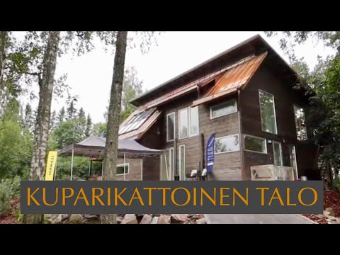 Kuparikattoinen hirsitalo: Honkarakenne @KRANTTUTANTTU