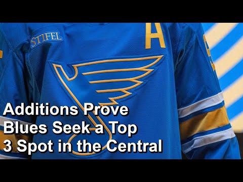 Can the Blues Finish in the Central's Top Three Next Season?