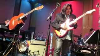 Blake Aaron doing Europa by Carlos Santana 2-28-15 at Spaghettini Seal Beach.