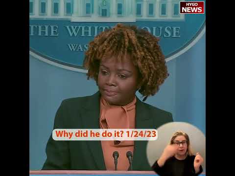 KJP Dodges: What Biden Was Doing in His Wilmington House BEFORE FBI Conducted 13-Hour Search