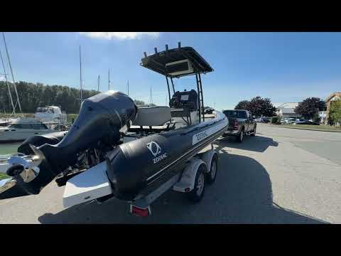 *SOLD* 22' Open 7 Zodiac - 2019 With Trailer and 250 Yamaha - Outside Tour $65,000 CDN
