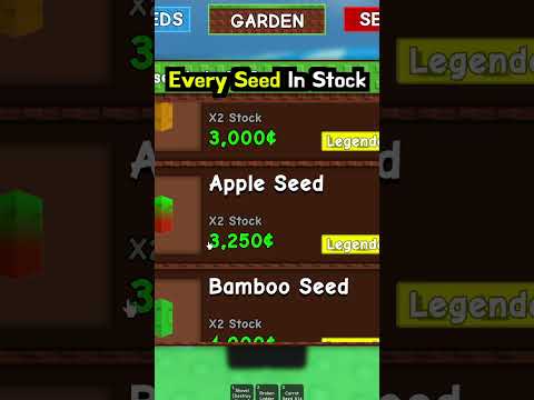 Grow A Garden ALL SEEDS IN STOCK!