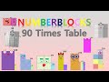 LEARN 90 TIMES TABLE NUMBLY STUDY With Numberblocks MULTIPLICATION LEARN TO COUNT
