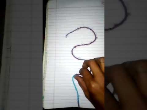 how to create a illusion  with thread , lipstick and copy #krish shorts#