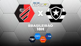 ATHLETICO-PR X BOTAFOGO - AO VIVO | CAMPEONATO BRASILEIRO – 29/03/2026