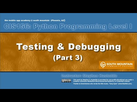 Python 03n Debugging Part 3