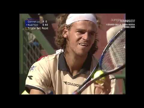 Gustavo Kuerten vs Alex Corretja 2000 Rome SF Highlights