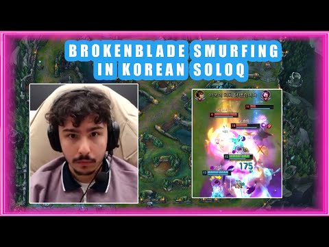 G2 BrokenBlade SMURFING on IRELIA in Korean SoloQ 👀