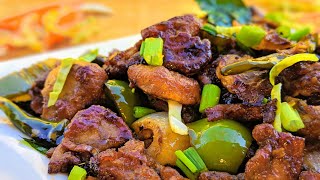 Restaurant Style Chilli Mushroom! Veg Starter!Recipes For PotLuck,Parties!