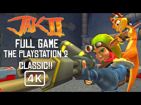 JAK 2 - THE PLAYSTATION 2 CLASSIC - FULL GAME - 4K 60fps FULL GAMEPLAY