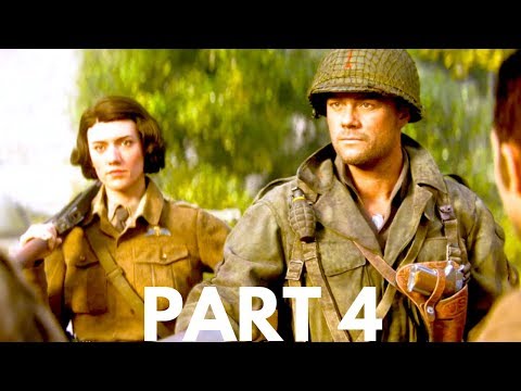 CALL OF DUTY WW2 WALKTHROUGH PART 4 CAMPAIGN S.O.E. GAMEPLAY