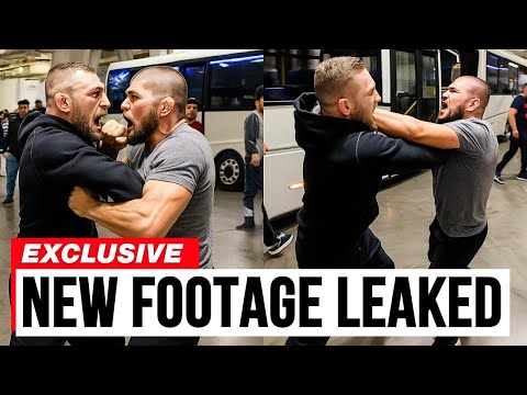 New Fight Footage Between McGregor & Khabib Goes Viral