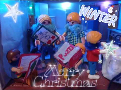 Familie Maus Feiert Weihnachten 🌲🎁🎄 Playmobil (Deutsch)