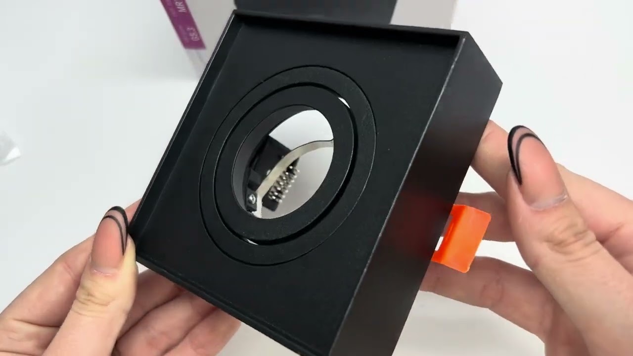 Встраиваемый поворотный светильник Feron ML345 черный 40118