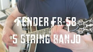 Video thumbnail for Fender FB 58 by J.P. Kallio