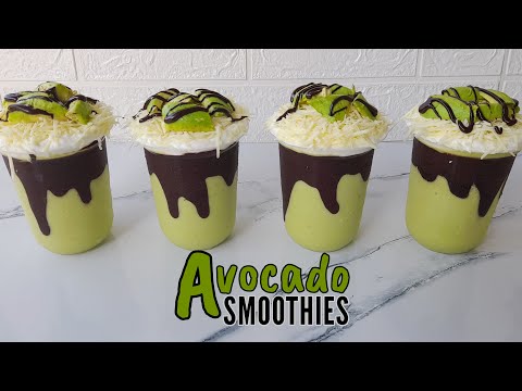 Resep Avocado Smoothies || Bahan Ekonomis Rasanya Bikin Nagih!! Ide Jualan Kekinian