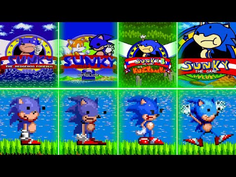 Evolution of Sunky Mods - Sonic Games Collection