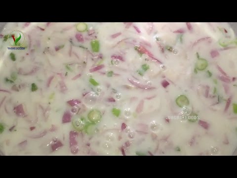 ONION RAITA RECIPE || How to Make Yogurt Raita for Biryani - VAGMI FOODS