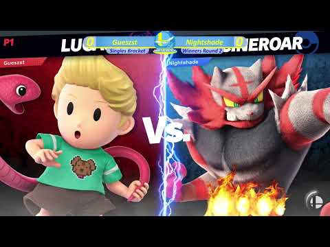 SocaSmash 163 Ultimate Singles: Gueszst (Lucas) vs Nightshade (Incineroar) Winners Round 2