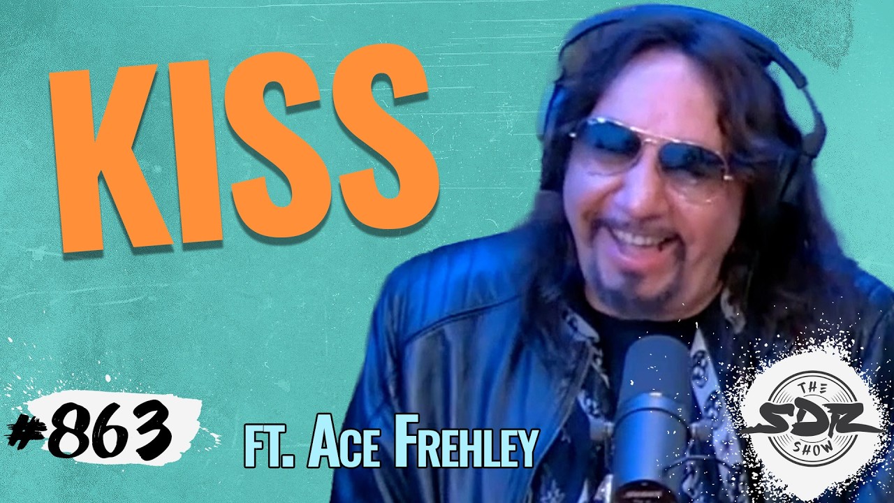 KISS Guitarist Ace Frehley on the band's iconic look, his sci-fi obsession & more | SDR Show 863