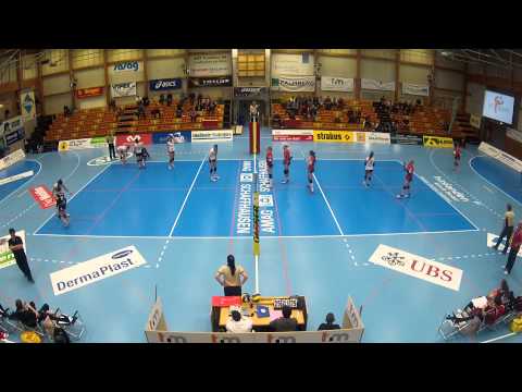NLA 2014/2015 Finalrunde: VC Kanti - Franches-Montagnes 0:3 (18.03.2015)