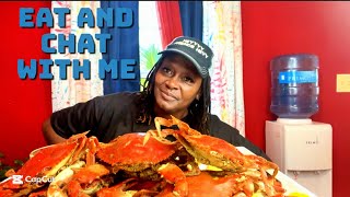 EATING BLUE CRABS!🦀 