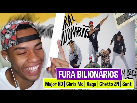 Fura Bilionários - Furamil 2cão (Major RD | Chris Mc | Xaga | Ghetto ZN | Sant) - REACT TRANKS