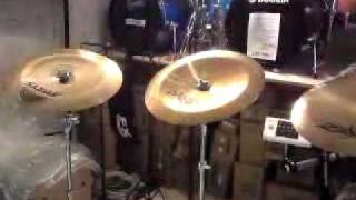 Video thumbnail for Mid-level 18" China cymbal test: Sabian B8 Pro, Paiste PST 5, Zildjian ZXT, Meinl Classics by Dobosudvar