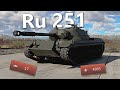 90mm HESH Works Great With This Insane Light Tank || RU 251