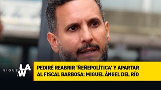 Pediré reabrir ‘Ñeñepolítica’ y apartar al fiscal Barbosa: Miguel Ángel del Río