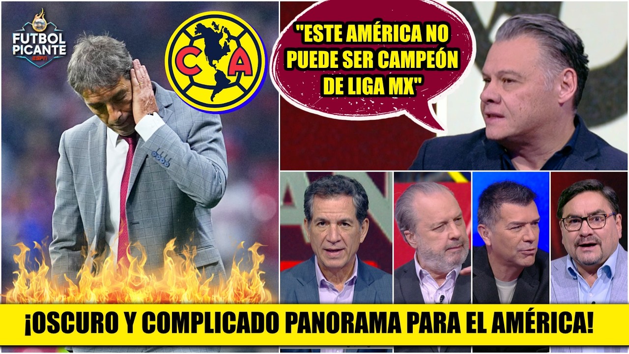 AMÉRICA NO PODRÁ SER CAMPEÓN con este plantel. Anda con CONCEPTO JUVENIL y AUSTERO | Futbol Picante