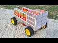 How To Make Lorry With Matchbox At Home