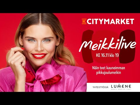 Meikkilive: Näin teet kauneimman pikkujoulumeikin
