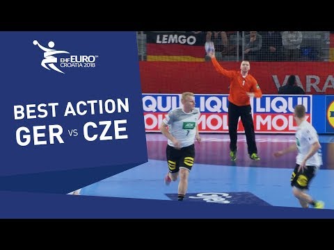 , title : 'Mrkva saves, Mrkva scores (in the same play)  | Men's EHF EURO 2018'