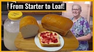 Sour Dough Bread, Perfect for Sandwiches, Inspirational Thought