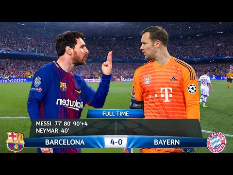 Manuel Neuer will never forget Lionel Messi's humiliating performance in this match
